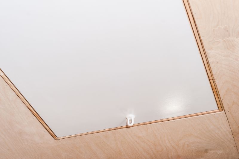 Completed Attic Door with Insulation